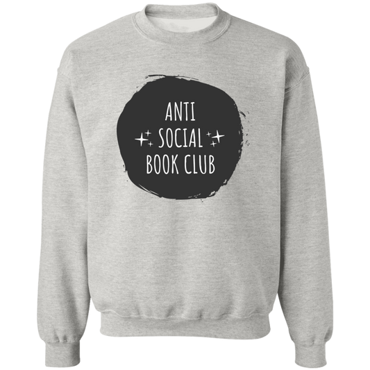 Anti-Social Book Club Crewneck Pullover Sweatshirt