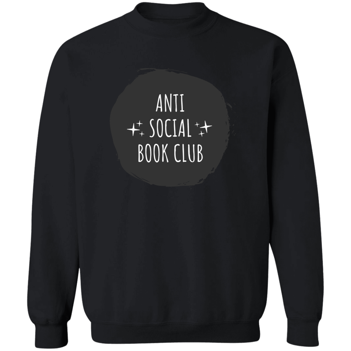 Anti-Social Book Club Crewneck Pullover Sweatshirt