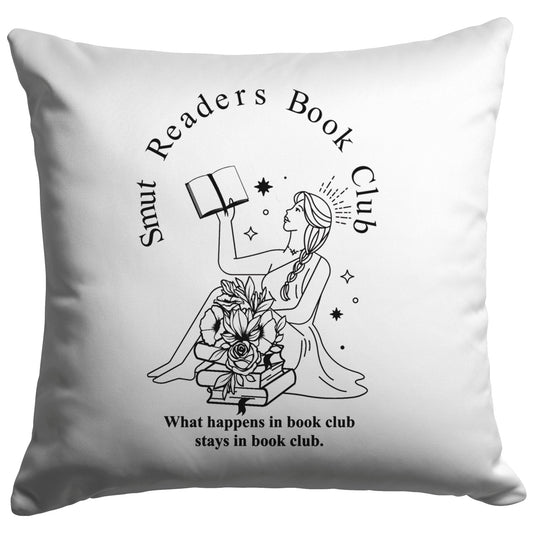 Smut Readers Book Club Throw Pillow